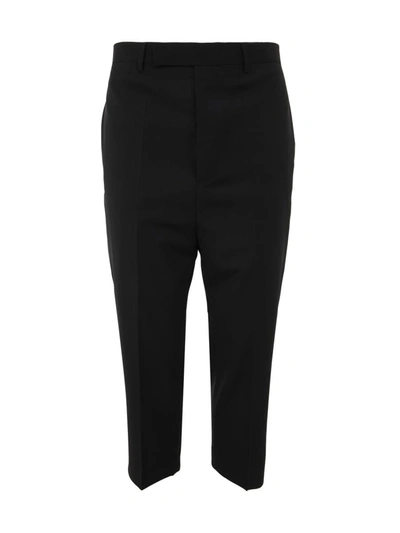 Shop Rick Owens Astaires Cropped Trouser Clothing In Black