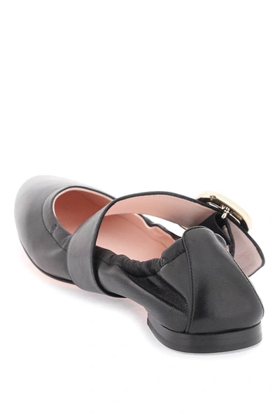 Shop Roger Vivier 'soft Choc Babies' Ballerina Flats In Black