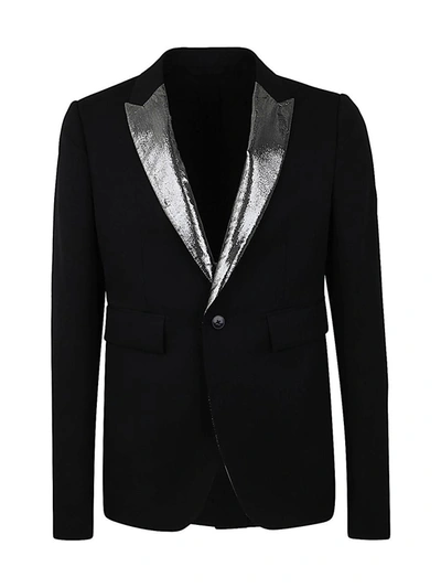Shop Sapio Single Breasted Jacket Clothing In Black