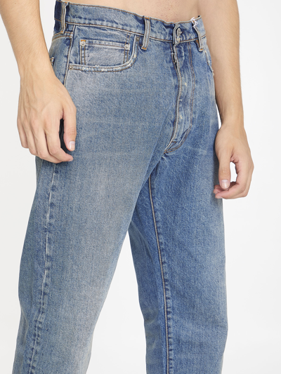 Shop Maison Margiela Distressed Denim Jeans