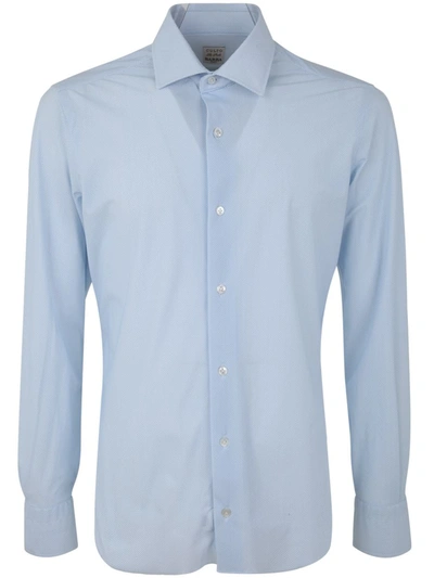 Shop Barba Elastic Shirt Clothing In Blue