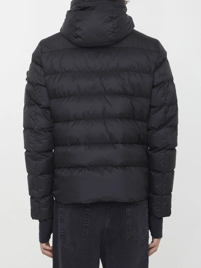 Shop Moncler Camurac Short Down Jacket In Black