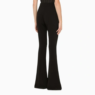 Shop Dsquared2 Flared Trousers In Black