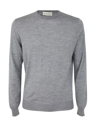 Shop Filippo De Laurentiis Round Neck Pullover Clothing In Grey