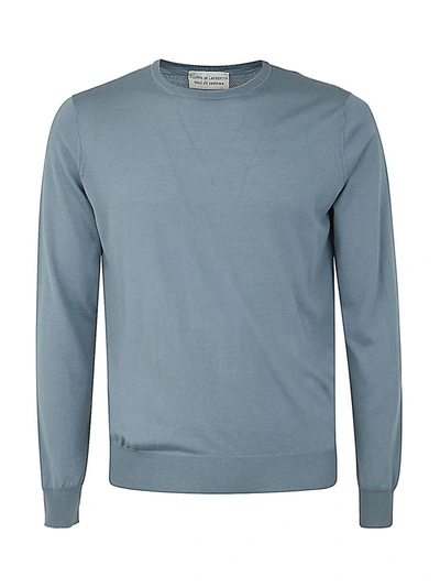 Shop Filippo De Laurentiis Round Neck Pullover Clothing In Blue