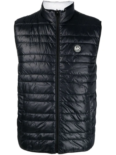 Shop Michael Kors Sustainable Rev Lw Vest Clothing In Black