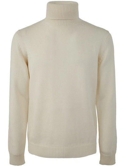 Shop Nuur Roberto Collina Long Sleeve Turtle Neck Sweater Clothing In White