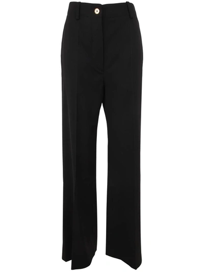 Shop Patou Iconic Long Trousers Clothing In Black
