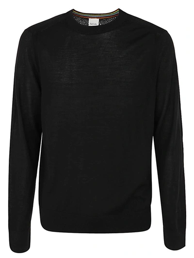 Shop Paul Smith Gents Pullover Crew Neck Clothing In Black