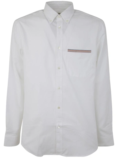 Shop Paul Smith Mens Regular Fit Shirt Clothing In White