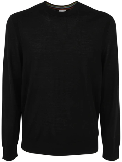Shop Paul Smith Mens Sweater Crew Neck Clothing In Black