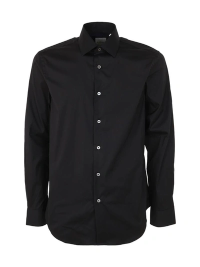 Shop Paul Smith Mens Tailored Fit Shirt Clothing In Black