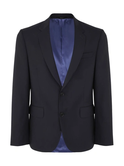 Shop Paul Smith Mens Tailored Fit 2 Btn Jacket Clothing In Blue
