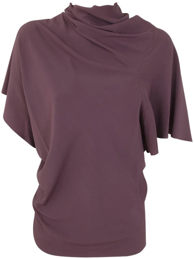 Shop Rick Owens Sleevless Seb Top Clothing In Pink &amp; Purple