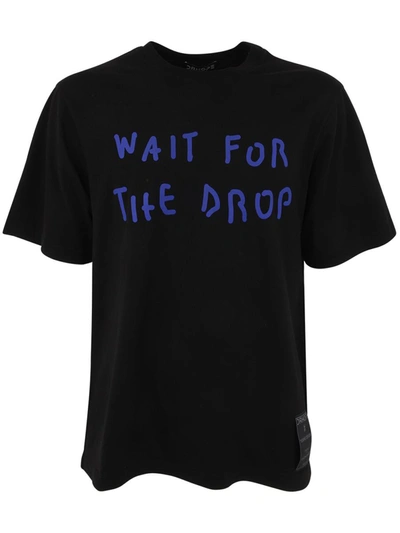 Shop Drhope T-shirt With Written Clothing In Blue