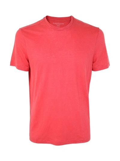 Shop Majestic Filatures Short Sleeves Crew Neck T-shirt Clothing In Red