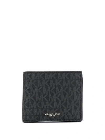 Shop Michael Kors Billfold With Coin Pocket Accessories In Black