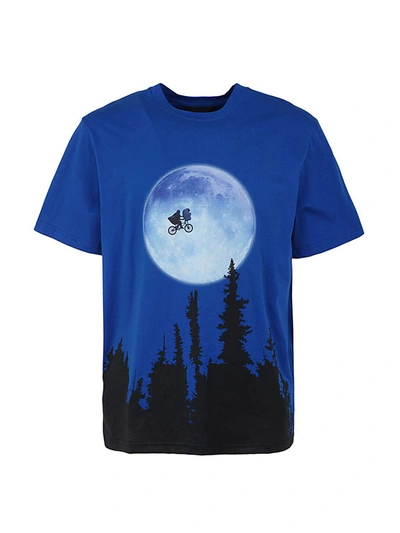 Shop Throwback Et T-shirt Clothing In Blue