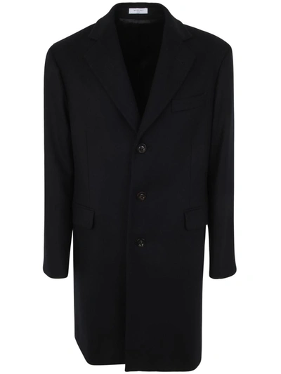 Shop Boglioli Single Breasted Coat Clothing In Black