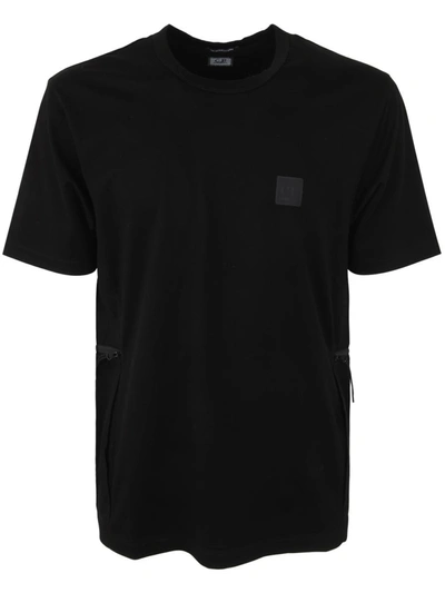 Shop C.p. Company Metropolis Series Mercerized Jersey T-shirt Clothing In Black