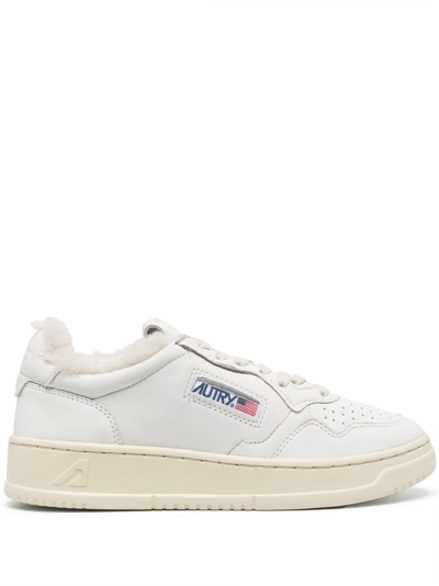 Shop Autry Medalist Low-top Sneakers In White