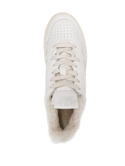 Shop Autry Medalist Low-top Sneakers In White