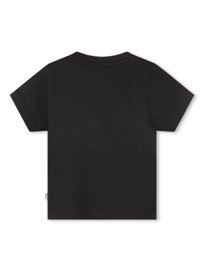 Shop Bosswear Logo-print Cotton T-shirt In Black