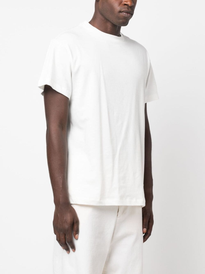 Jil Sander 3-pack Cotton T-shirt In White