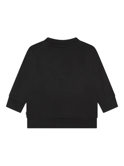 Bosswear Logo-print Jersey Sweatshirt In Black