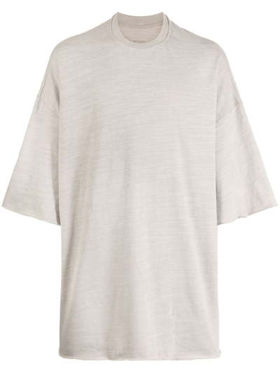 Shop Rick Owens Half-length Sleeved T-shirt In Brown