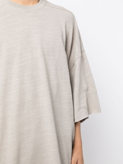 Rick Owens Half-length Sleeved T-shirt In Brown