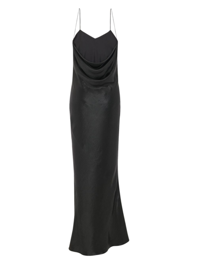 Saint Laurent Long Dresses In Black