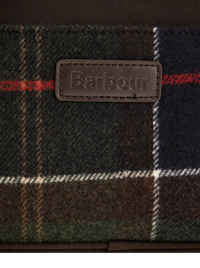 Shop Barbour Classic Tartan Shoulder Bag In Brown