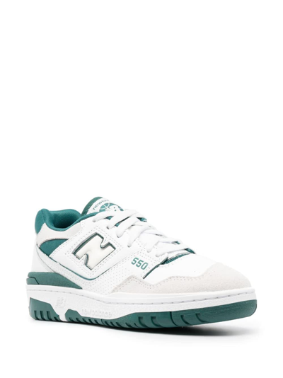Shop New Balance 550 Lifestyle Sneakers In White