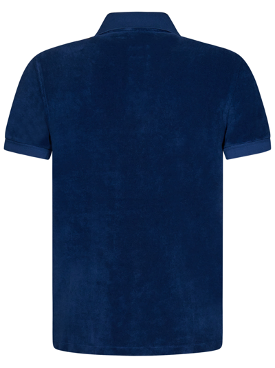 Shop Tom Ford Polo Shirt In Blue