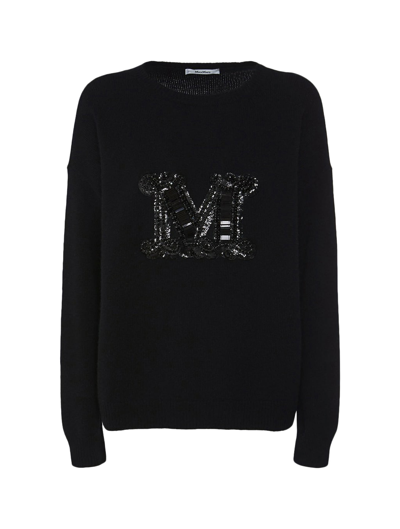 Shop Max Mara Palato Sweater In Black