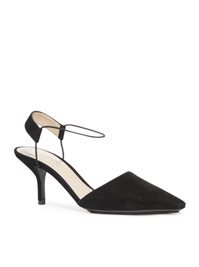 Shop Giorgio Armani Decollete 65heel In Black