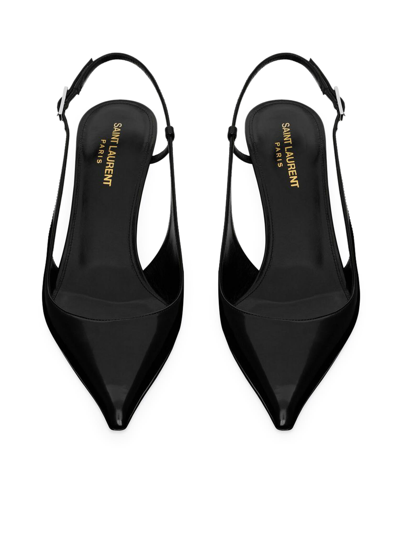 Shop Saint Laurent Vendome 70 Pump In Black