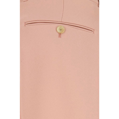 Shop Gucci Classic Trousers In Pink