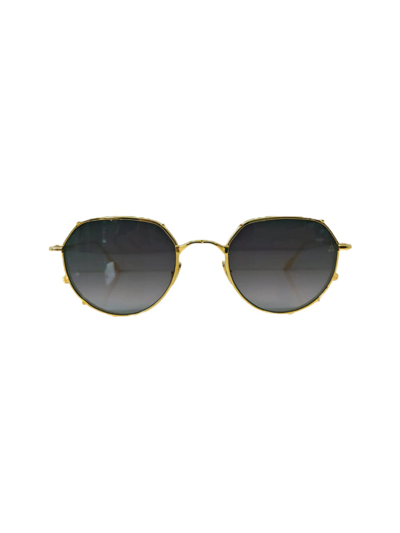 Shop Jacques Marie Mage Hartana - Gold Sunglasses