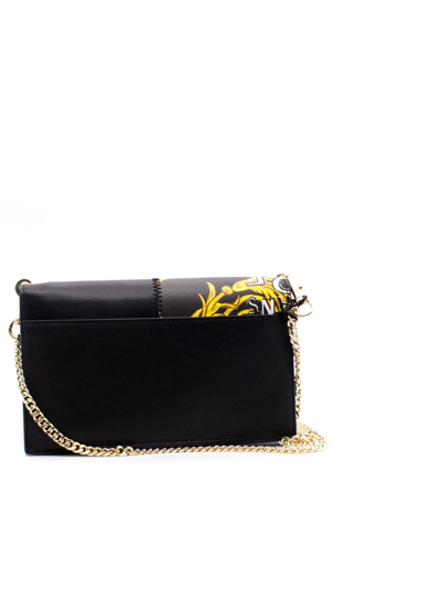 Shop Versace Jeans Couture Wallet In Black/gold