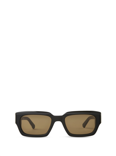 Shop Mr Leight Maverick S Black-pewter Sunglasses