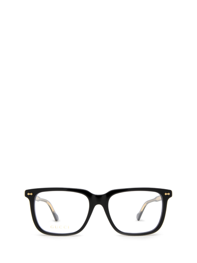Shop Gucci Gg0737o Black Glasses