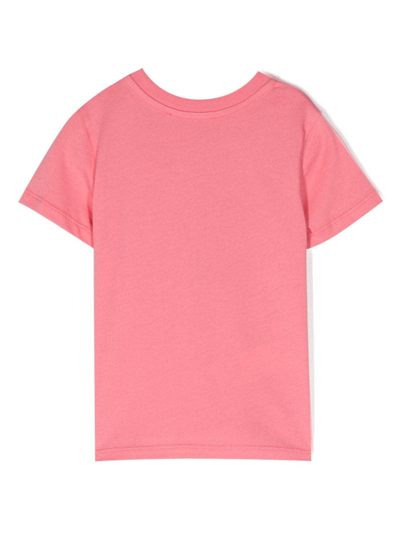 Shop Marni Printed T-shirt In Pink