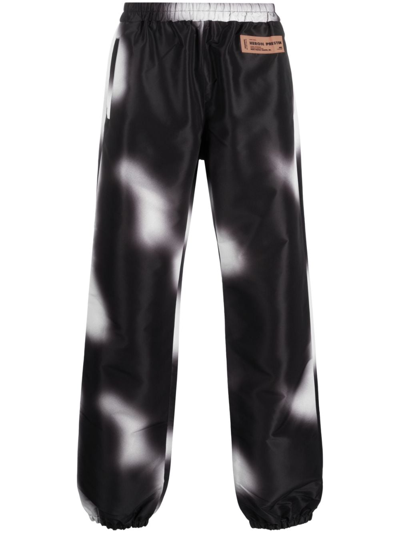 Heron Preston Printed Track Pants In Black
