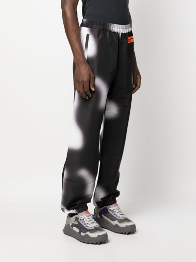 Shop Heron Preston Printed Track Pants In Black