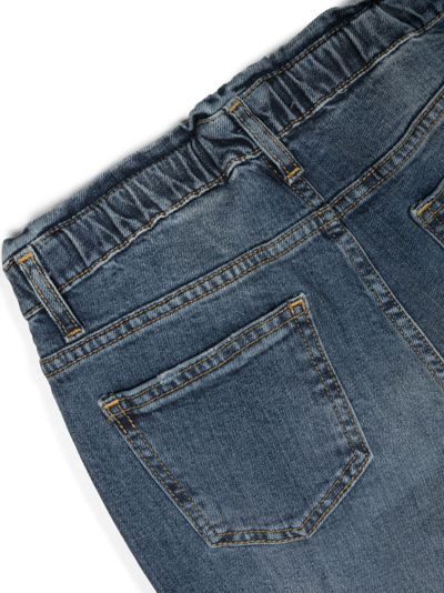 Golden Goose Girl's Journey Medium Stone Wash Stretch Jeans In Blue