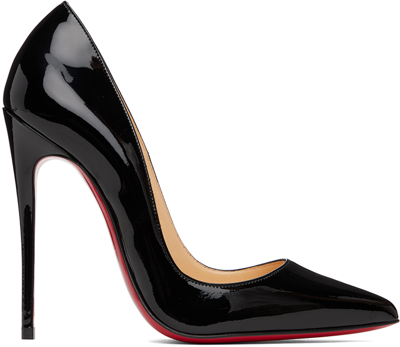 Shop Christian Louboutin Black So Kate 120 Heels In Bk01 Black