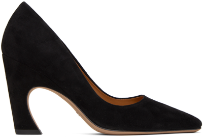 Chloé 95mm Pointed-toe Leather Pumps In 001 Black