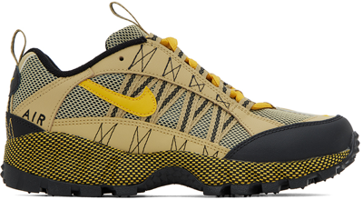 Shop Nike Beige & Yellow Air Humara Sneakers In Wheat Grass/yellow